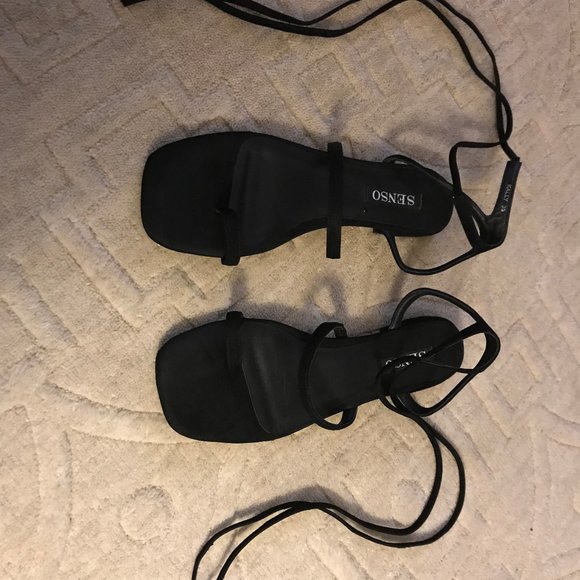 SOLD - Senso - Kally Suede Sandal - Tie Fastening - Picture 12 of 15